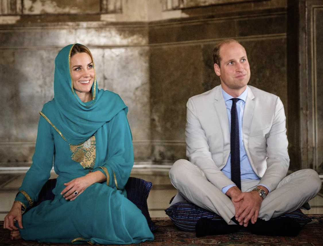 Кейт Миддлтон и принц Уильям попали в грозу над Пакистаном