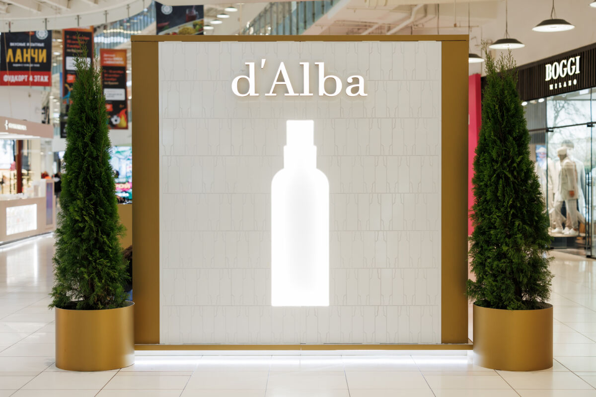 Открылся pop-up store премиального бренда d’Alba